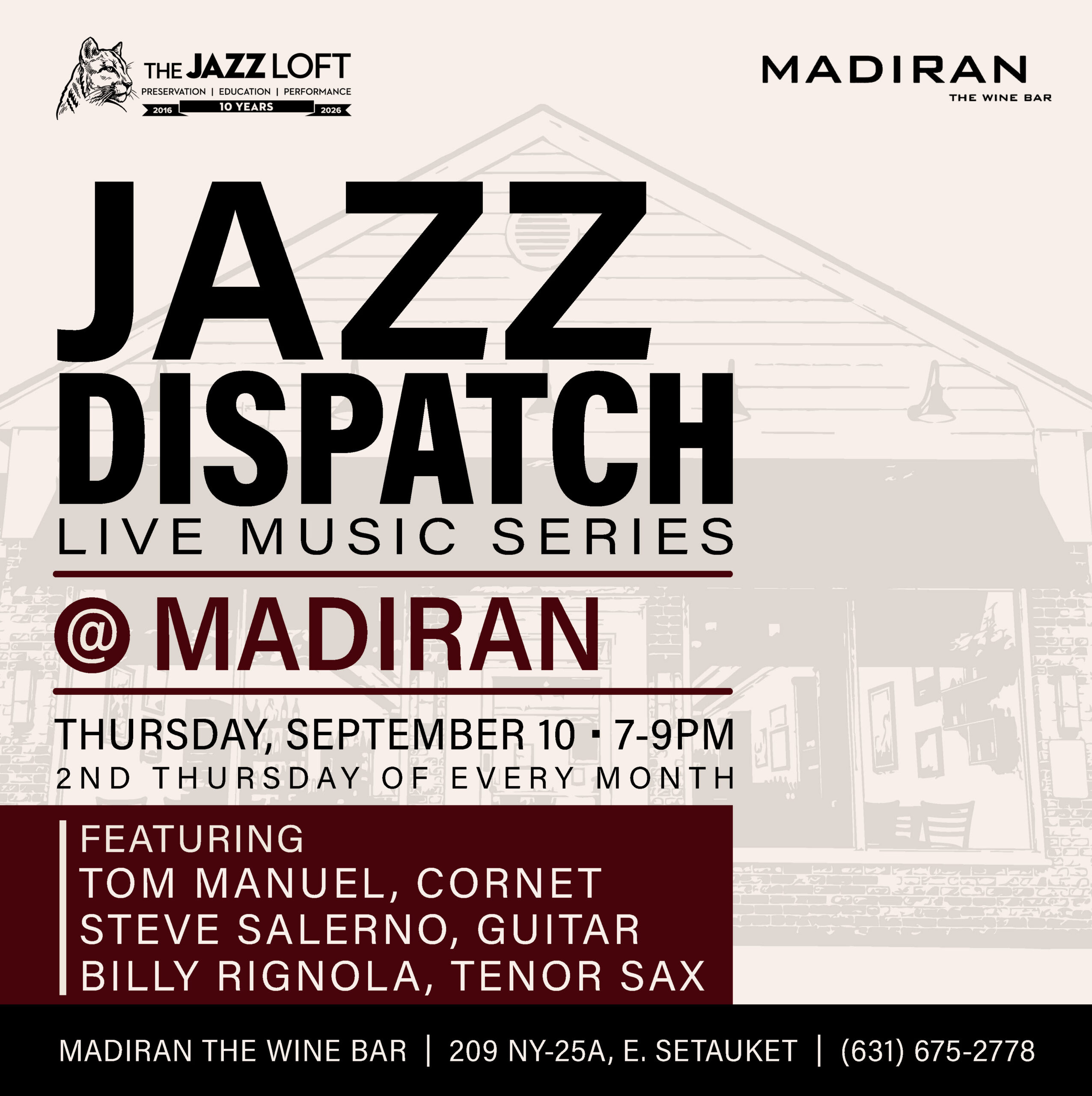 9.10 Jazz Dispatch Madiran