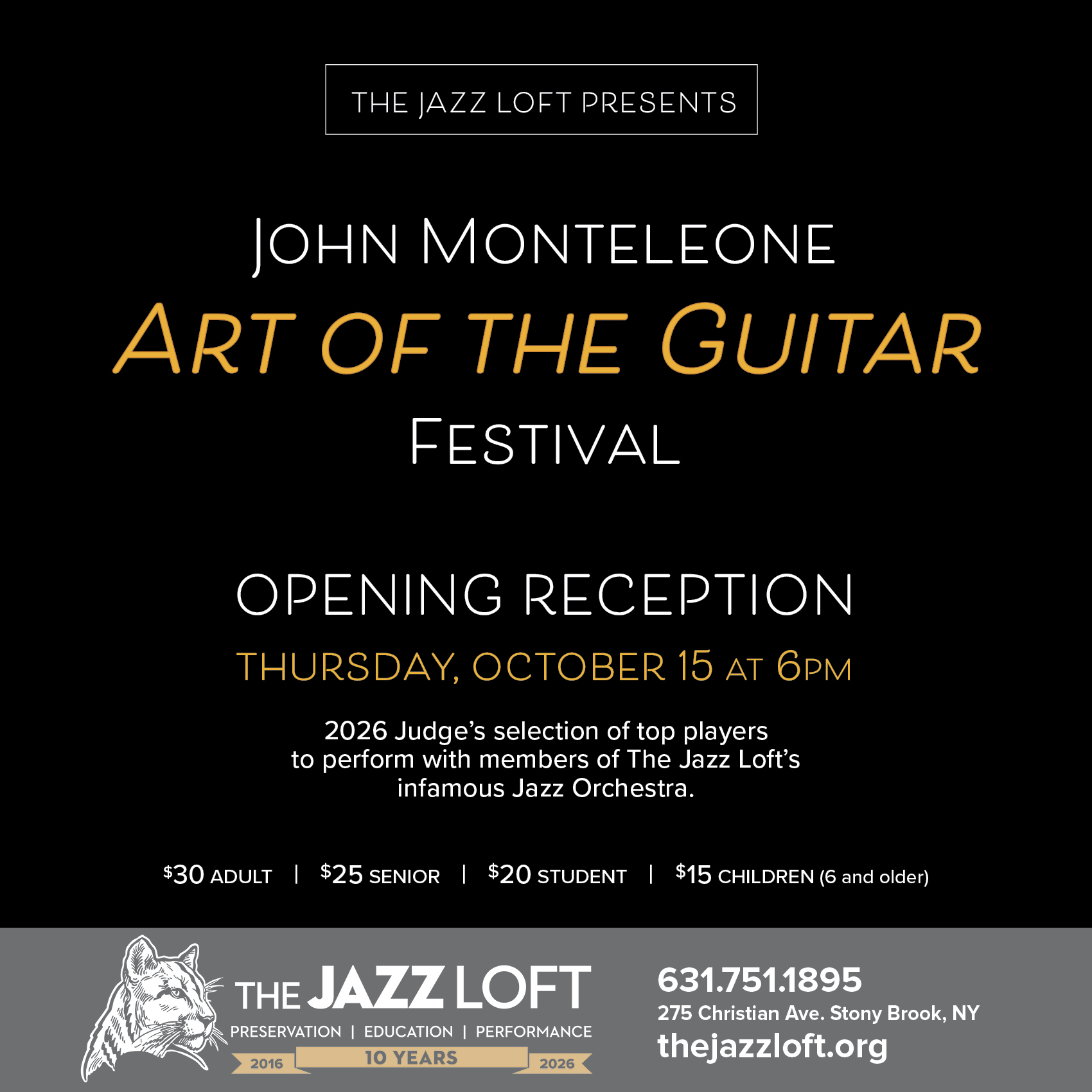 10.15 GuitarFest Opening