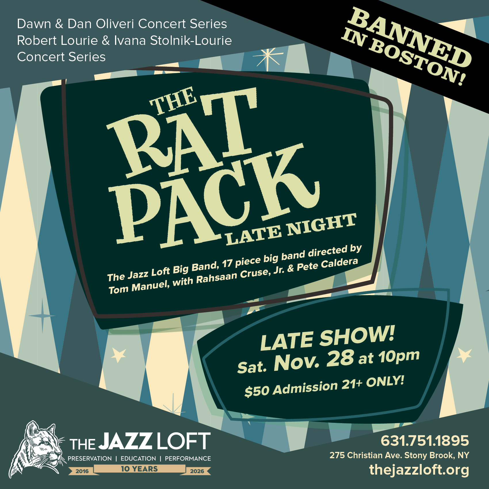 11.28 Rat Pack Late Show