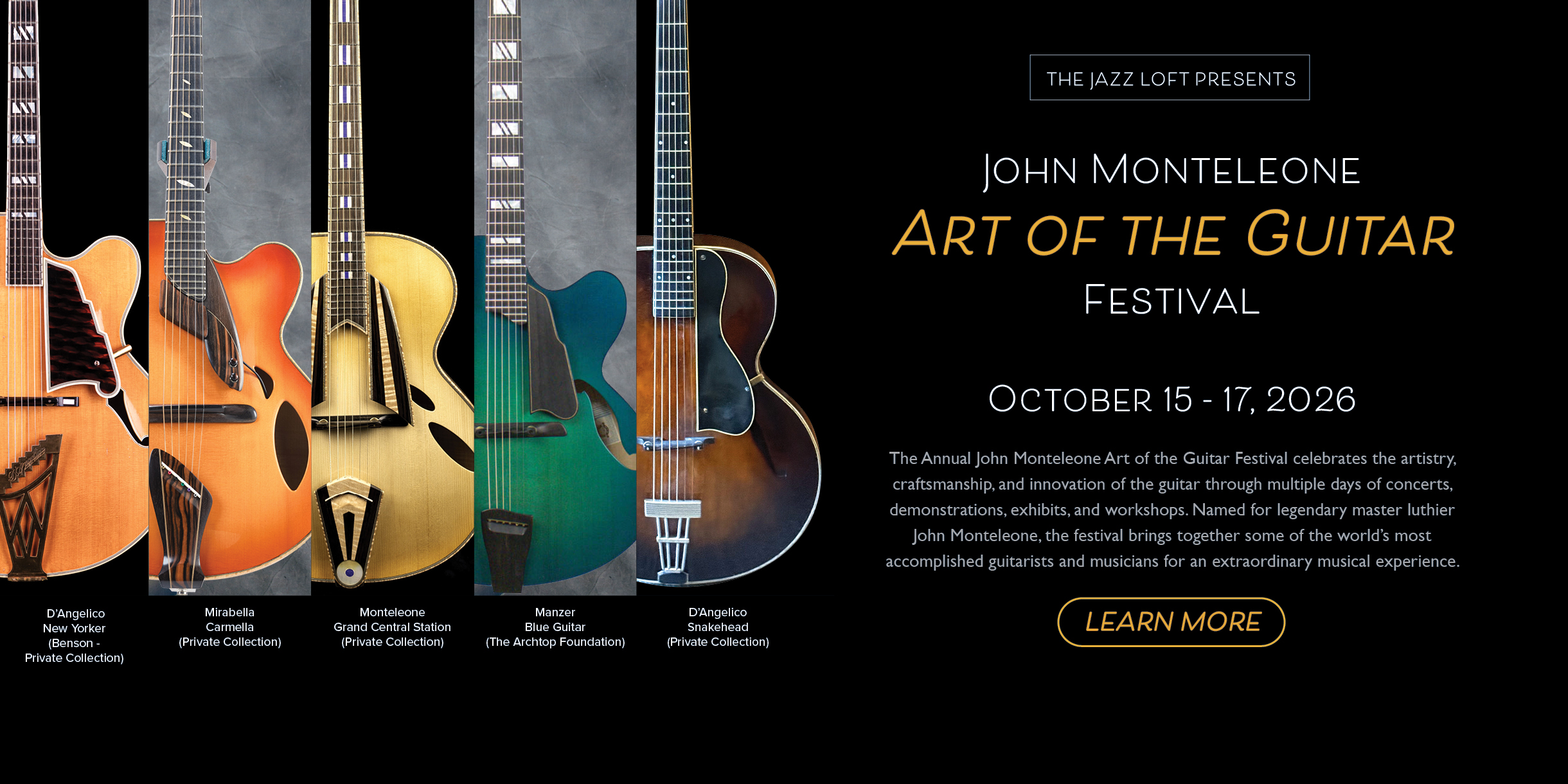 Promo panel new Guitar Festival Promo